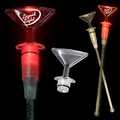 9" Red Martini Light-Up Cocktail Stirrers